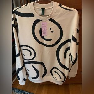 NWT Wild Fable Smiley Sweatshirt
